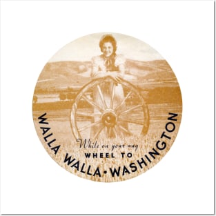 1940s Walla Walla Washingon Posters and Art